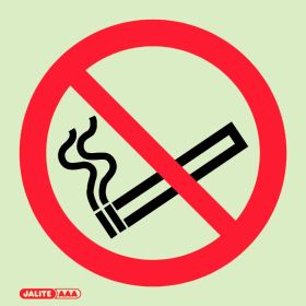 Jalite 8024E No Smoking Sign 200mm x 200mm