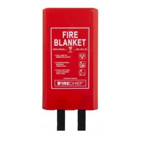 Firechief BPR4/K40 Fire Blanket With Rigid Case - 1.8m x 1.8m