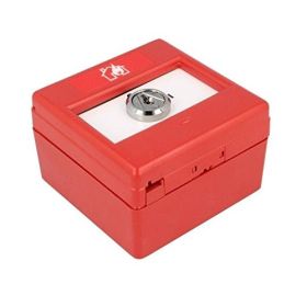 Cooper Fulleon CXK/2/R/BB/4T Keyswitch Call Point - Red - 2 Position