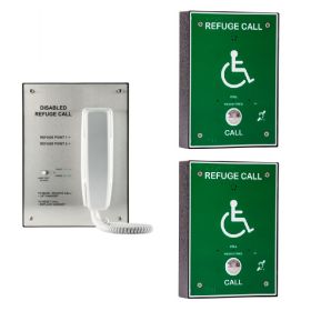 Cameo Systems ORB/R/RS2/S Disabled Refuge System - Surface Mount 2 Line Package System - Includes 2 Outstations