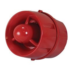 C-Tec CA430A/DR CAST Hi-Output Addressable Wall Sounder - Red - Deep Base