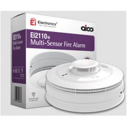 Aico Ei2110e Multi-sensor Smoke & Heat Detector Alarm - Mains Powered