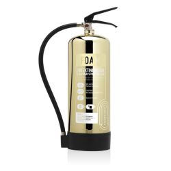 Commander Contempo 6Ltr Foam Fire Extinguisher - Polished Gold - FSEX6PG