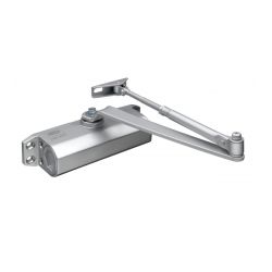 Union CE3F Fixed Size 3 Door Closer Silver J-CE3F-SIL