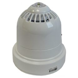 Ziton ZRC466-3WC Wireless Sounder Beacon - White Body With Clear Flash