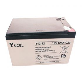 Yuasa Yucel Y12-12 Battery - 12Ah 12V Sealed Lead Acid Battery