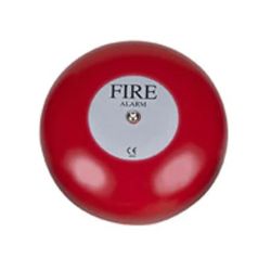 Honeywell KFB6 6 Inch 24V DC Fire Bell - Red