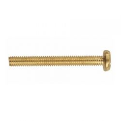 Brass Panhead Screw - M4 x 50mm - M4X50PAN