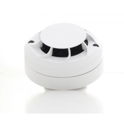 Morley MI-PSE-S2I Optical Smoke Detector With Isolator - Analogue Addressable Pure White