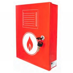 Metal Fire Document Box With Key Access - Red - WBXDOCR